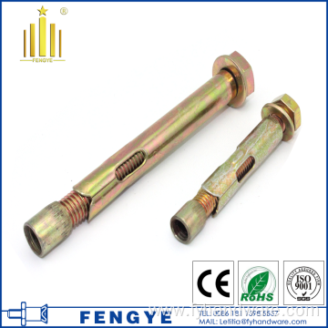 Hex nut expanding bolts concrete